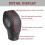 Leather Gear Shift Knob Cover Black Carbon Red Thread Ford 4