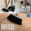 Upright Dustpan Brush Set Long Handle Grey Broom 3