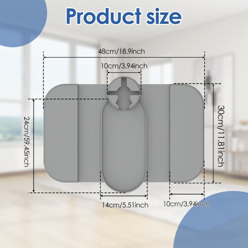 Silicone Armchair Holder with Side Pocket 1 Pack 1