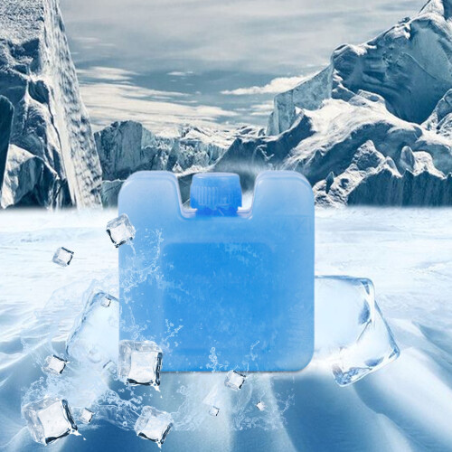 Reusable Blue Ice Packs for Lunch Boxes and Coolers 1