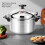 5L Dual-Handle Pressure Cooker Aluminum Non-Coated 5