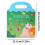 Waterproof Vehicle Sticker Book Foldable Portable for Ages 2