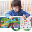 Waterproof Vehicle Sticker Book Foldable Portable for Ages 5