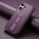Purple MagSafe Phone Case for iPhone 16 Plus 6.7 inch with 7
