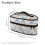Portable Steamer Travel Case with Handle Rose Pattern 6