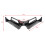 Motorcycle Front Fairing Winglet for NMAX125 Black 7