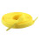 Flat Solid Color Shoelaces 39.3 in 10+ Colors Yellow 2