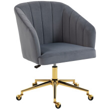 Silla de Oficina Gris 61 x 60 x 92.5 cm