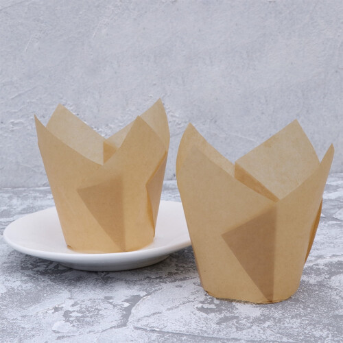 Tulip Muffin Liners Natural Khaki 100 pcs 2