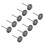 Steel Wire Wheel Set for Rotary Tool 10 pcs 3