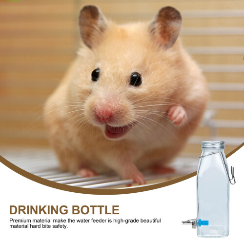 Pet Water Feeder for Rabbit Silver 1 Set 2