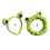 Cute Frog Eyes Wash Face Headband Plush Wrapped Elastic 5