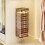 Clear Plastic Wall-Mounted Towel Organizer Gray 5