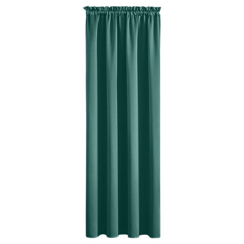 Blackout Kids Curtains for Boys Green Solid 63x52 Inch 1