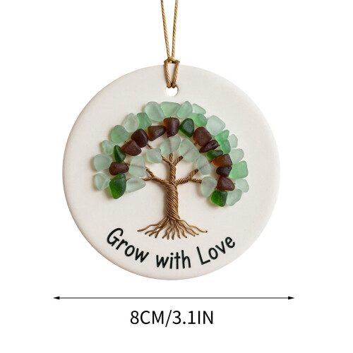 Christmas Acrylic Flat Ornament 2D Holiday Decoration 1