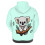 Women's Oversized Koala Pullover Hoodie Long Sleeve 3