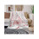 Pink Gingerbread House Throw Blanket Reversible Flannel 3