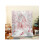 Pink Gingerbread House Throw Blanket Reversible Flannel 6