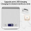 Digital Food Scale LCD Display Stainless Steel 4 Units 3