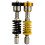 Magnetic Drywall Screw Setter Bit, Spring Loaded Depth Stop Screwdriver Bit for Electric Screwdriver Yellow 2