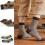 Men's Wool Socks Thermal Winter Thick Crew 5 Pairs 5