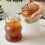 Ripple Glass Drinking Glasses Clear Ribbed 6 oz 6