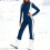 Women's Solid Yoga Bodysuit Long Sleeve Stretchy Shapewear 4