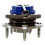 Polished Wheel Hub and Bearing Assembly with ABS Sensor 4