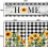 Sunflower Kitchen Curtains and Valance Set Black White 2
