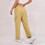 Women's Cargo Pants Elastic Waist Button Front Multiple 7