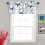 Kitchen Valance Curtains Starfish Pattern 2 Pack 52x18 2
