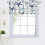 Kitchen Valance Curtains Starfish Pattern 2 Pack 52x18 5
