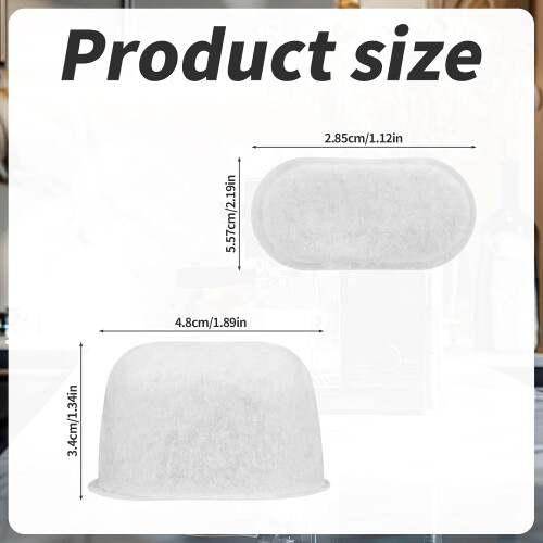 Activated Charcoal Water Filter for Breville 8-Pack 1