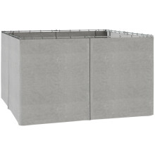 Laterales para Carpa Gris 352 x 205 cm