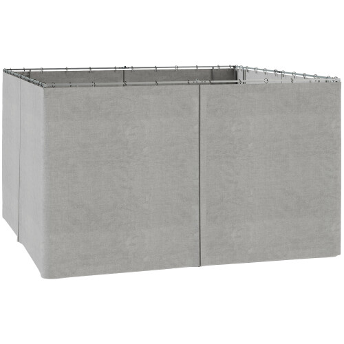 Outsunny Laterales para Carpa Gris 352 x 205 cm