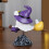 Ghost Figurine Home Decor Sculpture with Spring 3