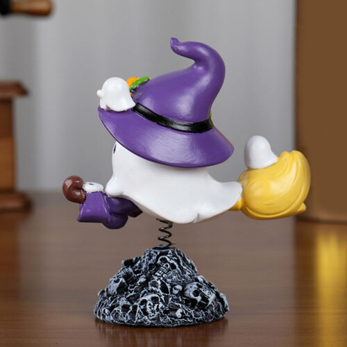 Ghost Figurine Home Decor Sculpture with Spring 2