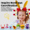Chenille Stem Pipe Cleaners Craft Kit 300 pcs 3 colors 3