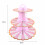 Cake Stand Disposable Paper Lace Edge 3-Tier 5