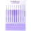 30pcs Crochet Hook Set Gradient Crochet Hooks Ergonomic Grip Arthritis Friendly,Crochet Needles Set 8
