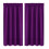 WZXPWT Blackout Thermal Silk Curtains 42x54 Brown 3
