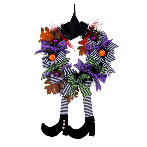 Halloween Wreath Decoration Witch Hat Garland 1