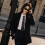 Black Polyester Tie With Clover Pattern For Adults And Accessories Costume 4