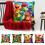 Cartoon Dinosaur Throw Pillow Cover 18x18 Inch Linen 4