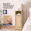 Levede Bedside Table 2 Pc Narrow Side Table Boho Rattan Storage For Bedroom Wood 6