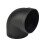 Air Ducting Pipe Elbow Connector 75 mm 90 3