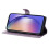 Purple PU Leather Flip Wallet Case for Samsung Galaxy A55 5