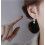 Sterling Silver Heart Drop Earrings for Women 2