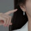 Sterling Silver Heart Drop Earrings for Women 3