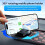 Car Dashboard Pad with Anti-Slip Surface and Rotatable 3